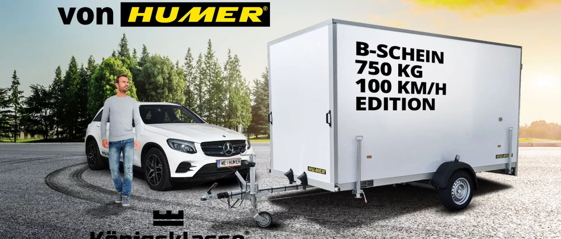 HUMER Anhänger B- Schein Edition