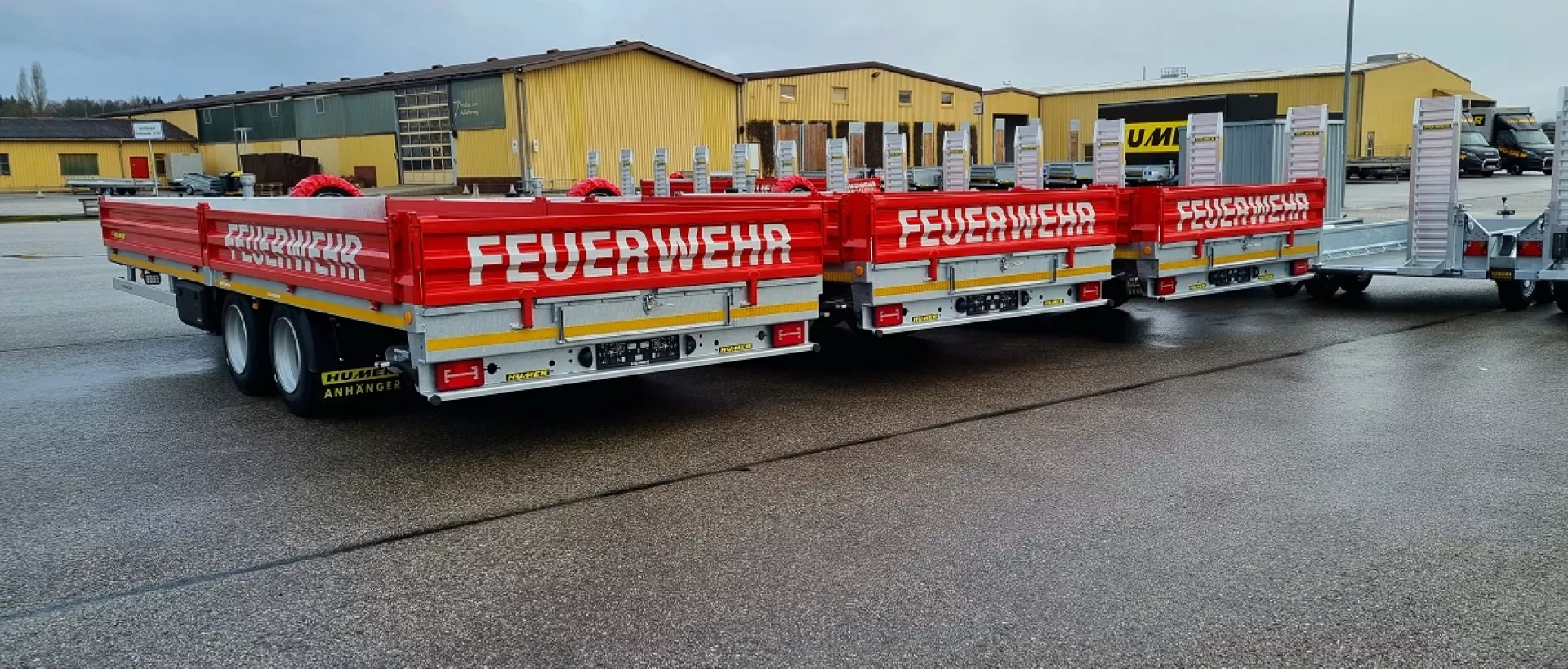 HUMER Anhänger für Feuerwehrverband Steiermark