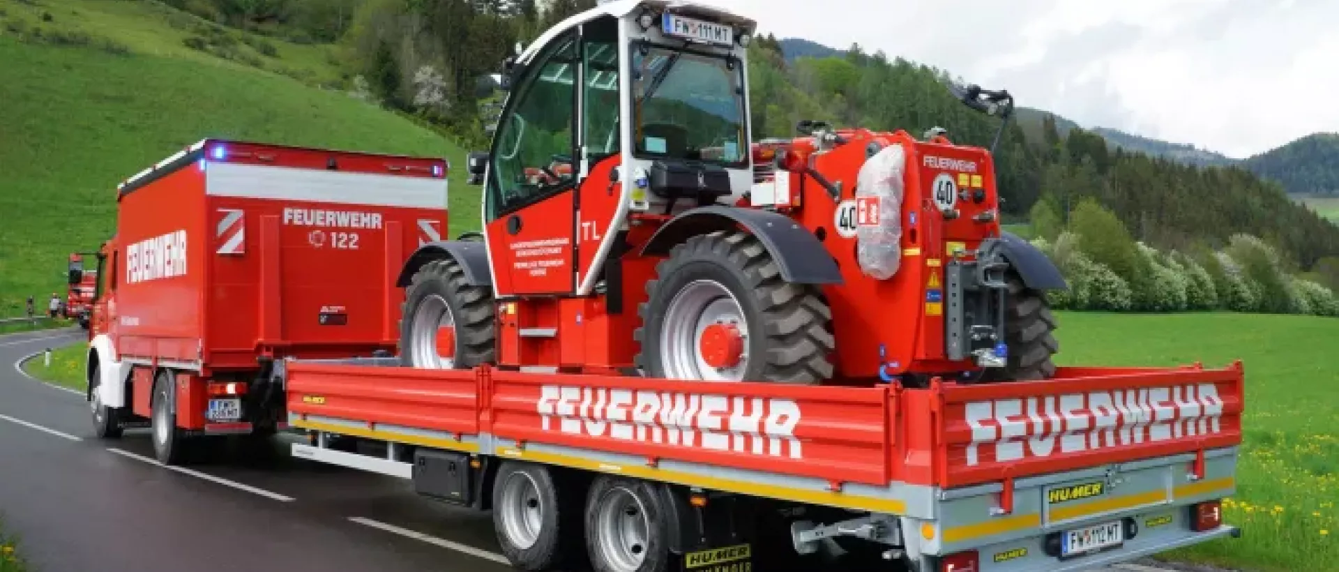 HUMER Tieflader HTT1400 Sonderbau-Vorschau