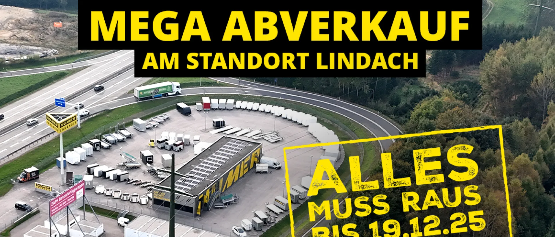 Abverkauf am HUMER Standort Lindach