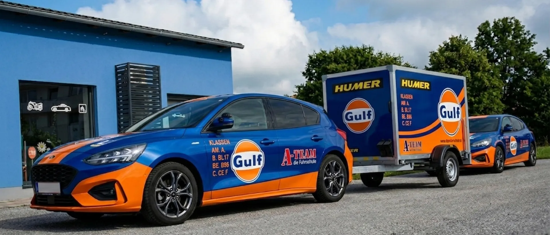 A-Team und HUMER Anhänger