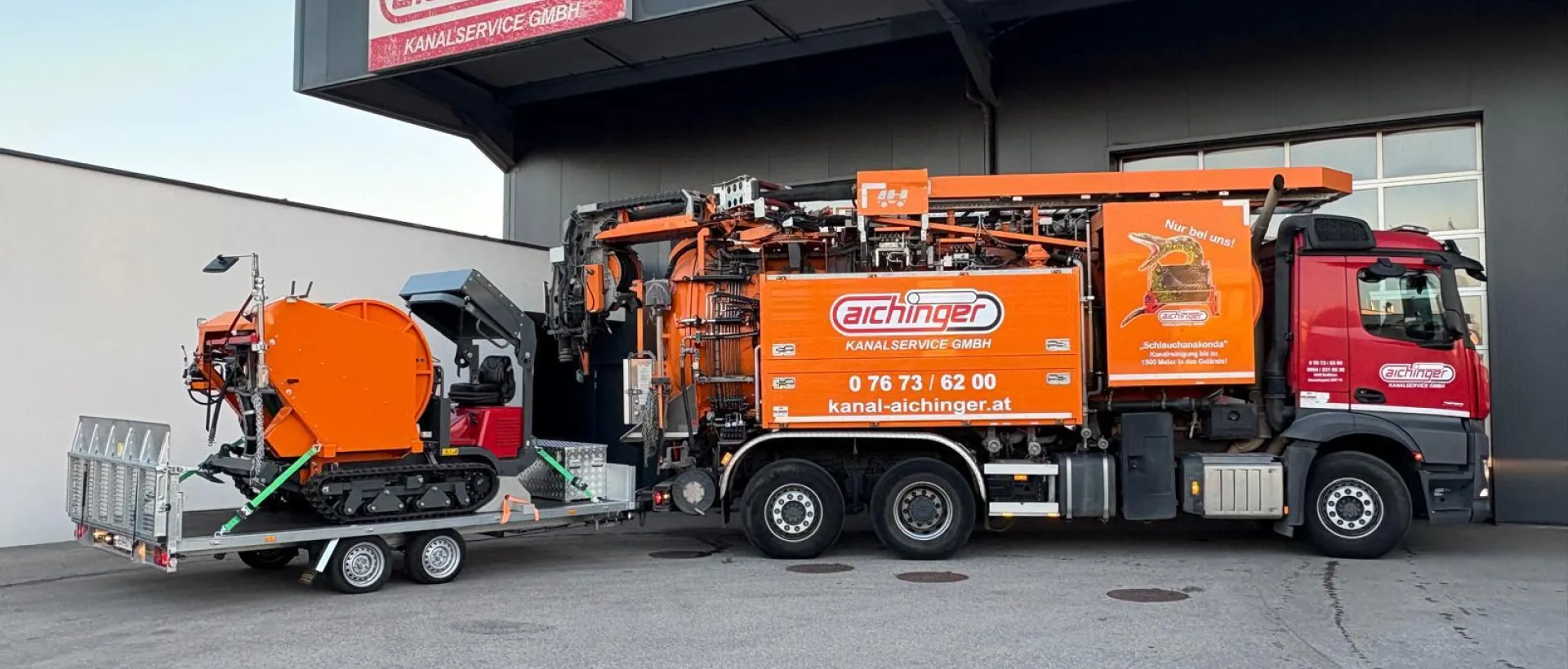 HUMER Universal-Multitransporter für die Firma Aichinger