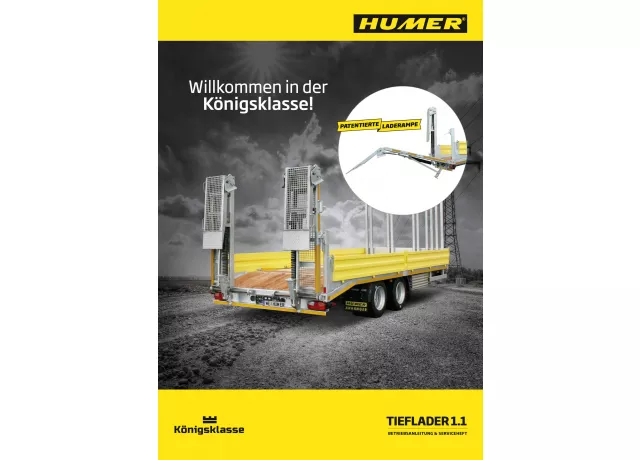 Bedienungsanleitung Tieflader