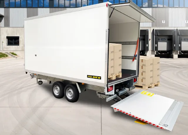 HUMER Hebebühnen Anhänger Flyervorschau