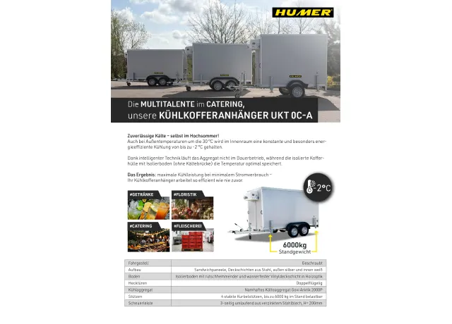 Folder Kühlanhänger