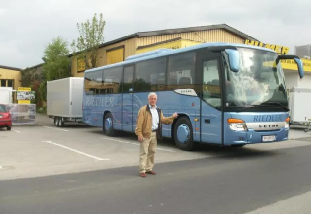 Busanhänger Abholung