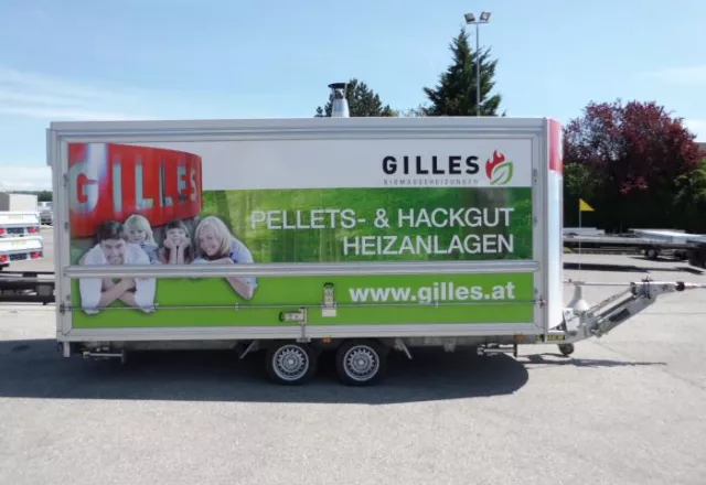 Promotionanhänger für Gilles