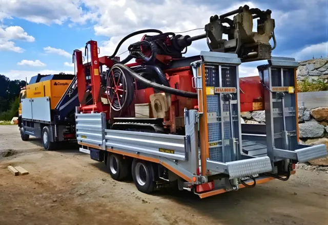 Tieflader Sonderanfertigung von HUMER