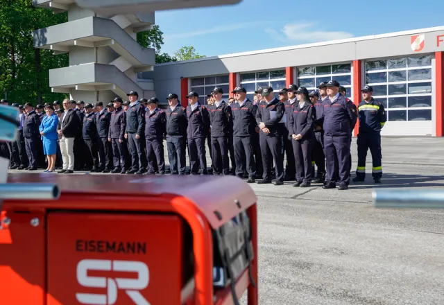Landesfeuerwehrverband Aufstellung