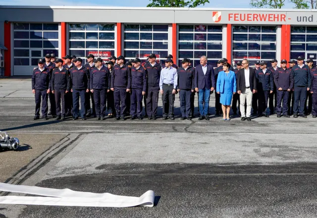 Team des Landesfeuerwehrverband