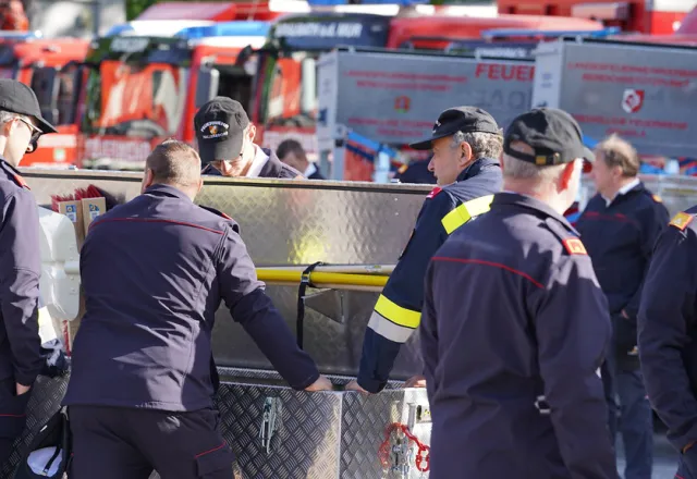 Landesfeuerwehrverband Übung