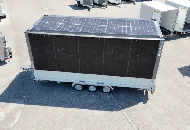 HUMER & novventos - Mobile Energiequelle