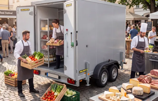 HUMER Kühlanhänger für die Gastro