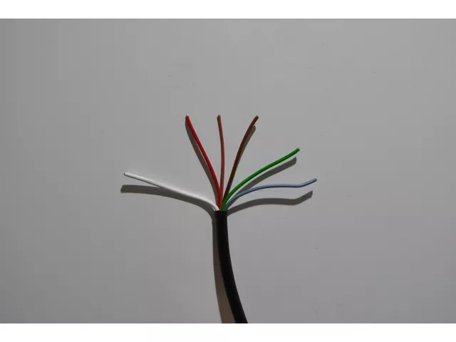 Kabel 4x0,75+1x1,5re