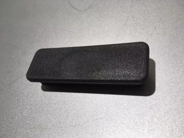 Formrohrstopfen schwarz 120x40 mm