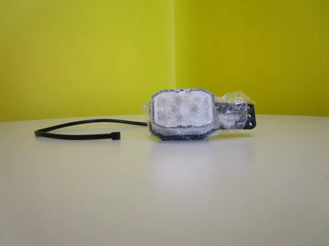 Umrissleuchte LED Flexipoint mit Halter li rot/wei