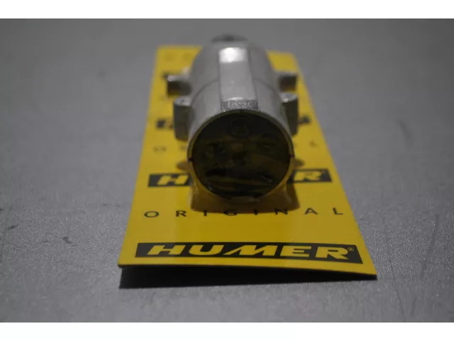 Stecker 24V 7pol. Alu m.schwarzem Einsatz f. TTL