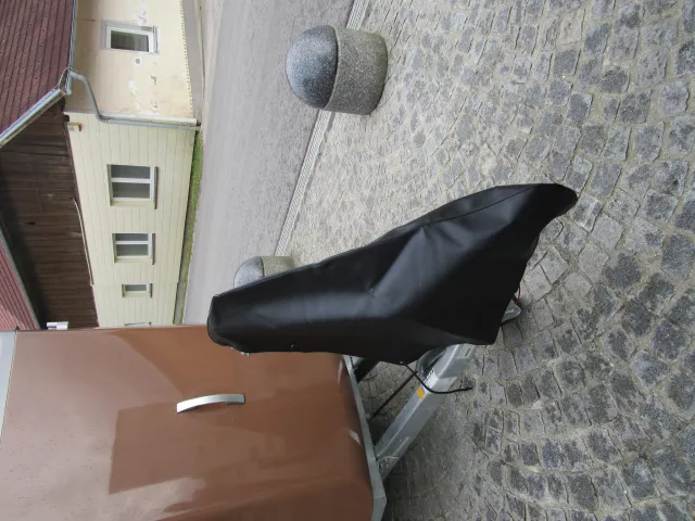 Deichselhaube groß schwarz