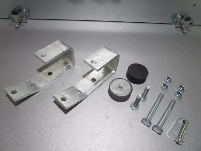 Montagematerial Auffahrschienen KDU bis 1750mm br