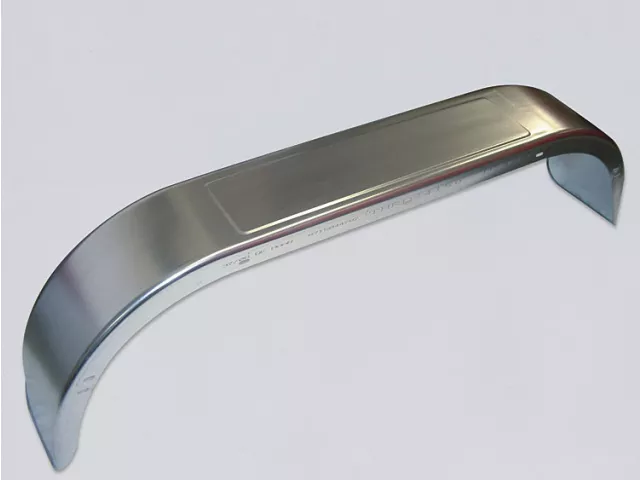 Kotflügel zweiachsig Stahl 240 mm o. Loch