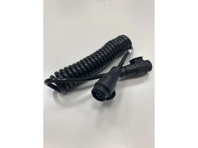 Spiralkabel mit 2x 13-pol. 3,5m