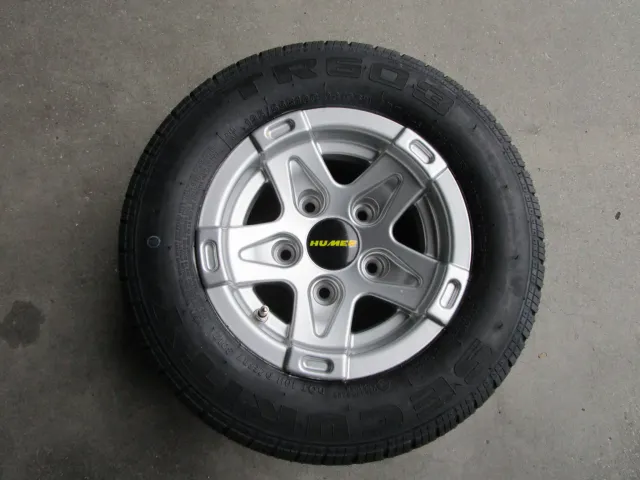 Reifen 195/55R10C Alufelge 5-Loch