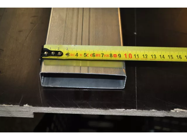 Gestell-Alubrett für Lademaß 115 cm (1099 mm)