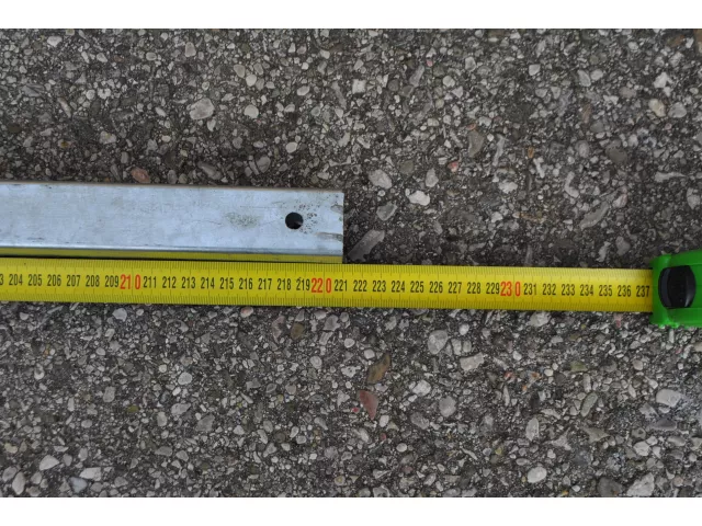 Gestell-Längsrohr f. Ladelänge 225 cm (2210 mm)