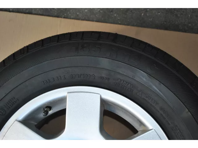 Reifen 185R14C + 5 Loch-ALUFelge