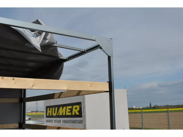 Hochplane mit Gestell 305x174x180 grau