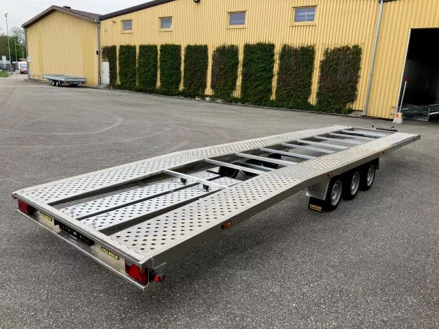 Auto/Multi-Transporter Speedy Aluminator Duo 800x215 3500 kg 13" dreiachs