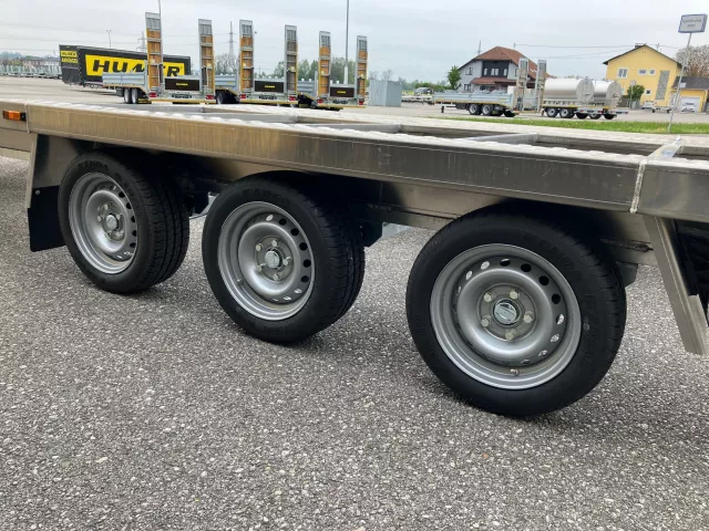 Auto/Multi-Transporter Speedy Aluminator Duo 800x215 3500 kg 13" dreiachs