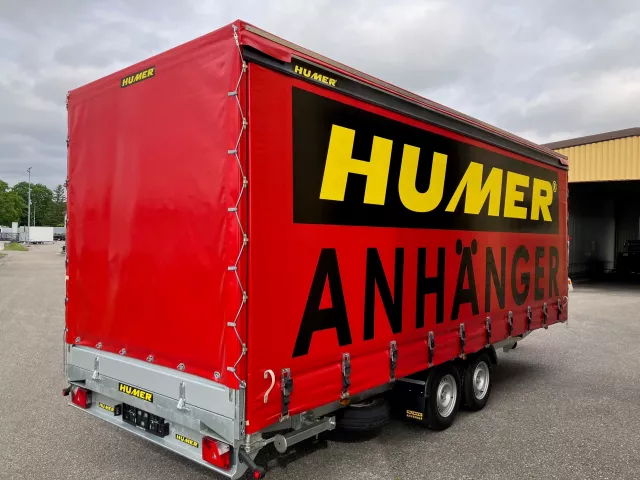 Hochlader HUMER MEGA LINER 3500 mit Schiebeplane