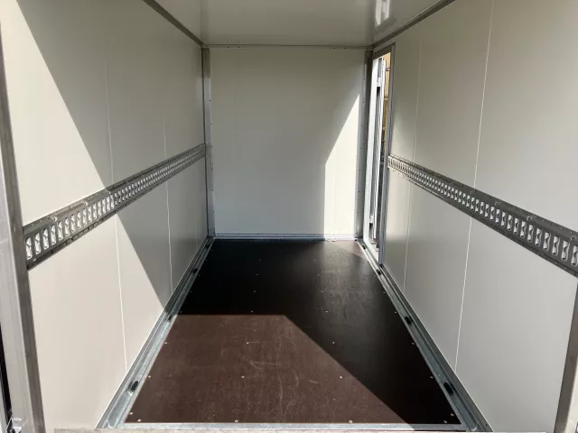 Absenkanhänger Liftomat Koffer  340x155x190 3500 kg