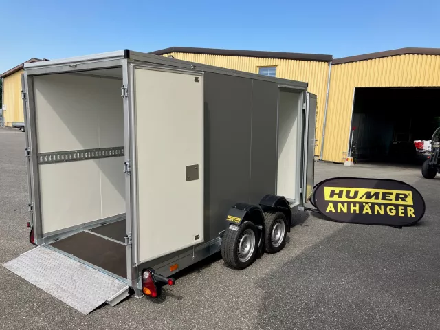 Absenkanhänger Liftomat Koffer  340x155x190 3500 kg