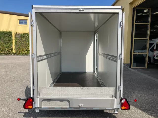Absenkanhänger Liftomat Koffer  340x155x190 3500 kg
