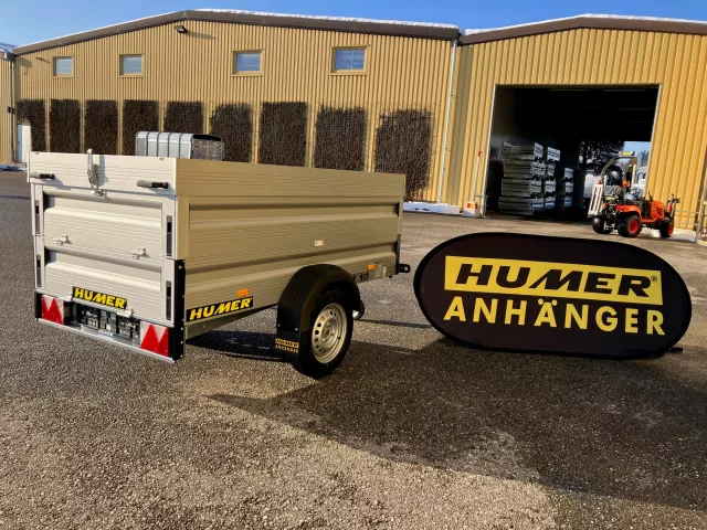 Allzweckanhänger Alu 209x109x30 750 kg 13" Aufsatz 30/Aludeckel