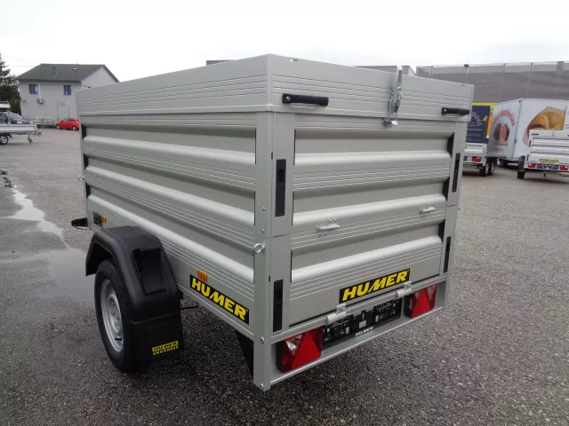 Allzweckanhänger Alu 209x109x35 1000 kg 13" 