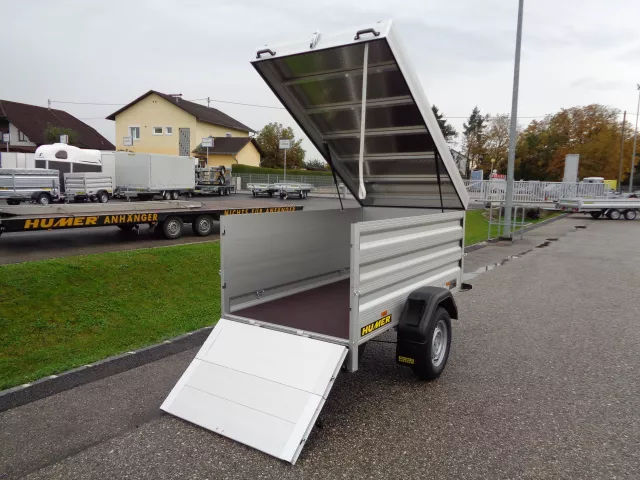 Allzweckanhänger Alu 209x109x35 1000 kg 13" 