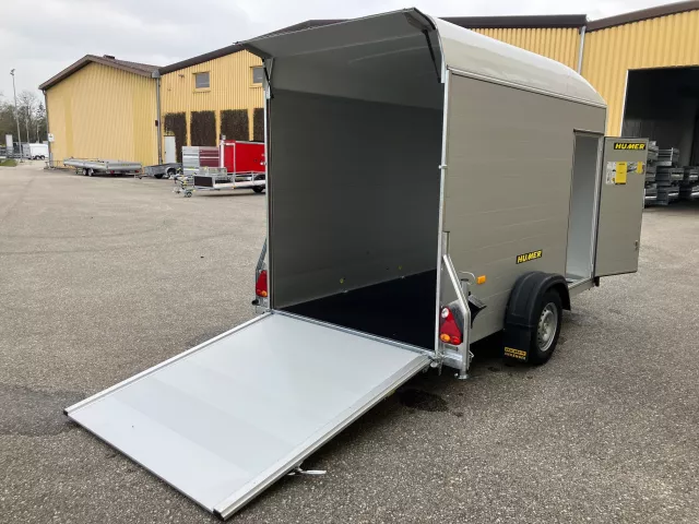 Kofferanhänger Roadster Alu/Tür 300 Pullmann 1300 kg 13"