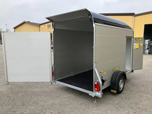 Kofferanhänger Roadster Alu/Tür 300 Pullmann 1300 kg 13"
