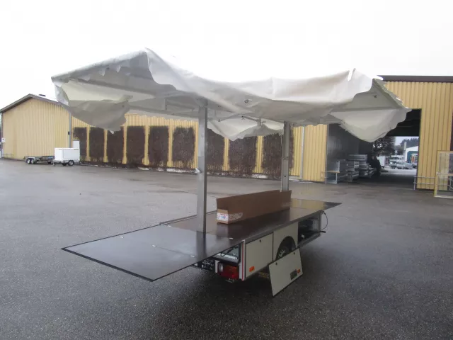 Marktstand Außensteher Marktanhänger 300-240 950 kg