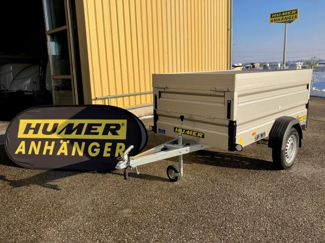 Allzweckanhänger Alu 209x109x30 750 kg 13" Aufsatz 30/Aludeckel