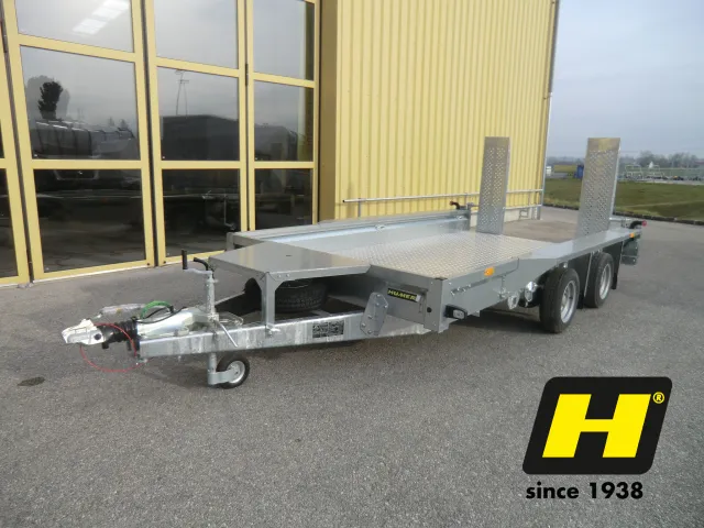 Baumaschinenanhänger GX126 366x184 Auffahrschienen 3500 kg 12 "