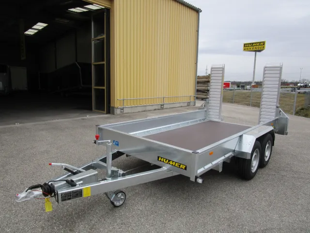 Baumaschinenanhänger WL 360 V 365x179x30 3500 kg/14 Alu-Rampen