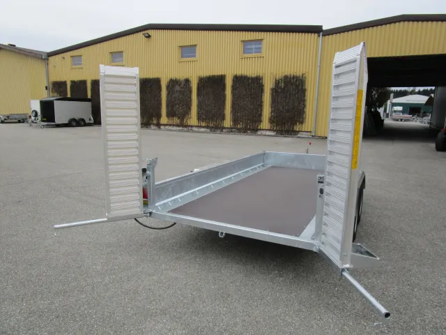 Baumaschinenanhänger WL 360 V 365x179x30 3500 kg/14 Alu-Rampen
