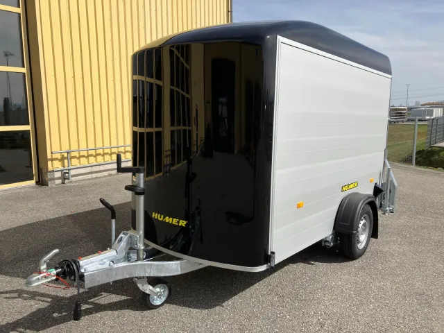 Kofferanhänger Roadster Alu/Tür 300 Pullmann 1300 kg 13"