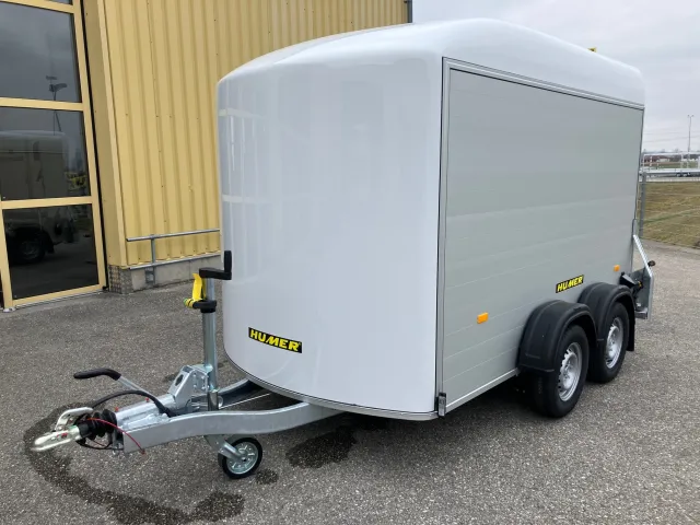 Kofferanhänger Roadster Alu/Tür 500 Pullmann 2000 kg 13"