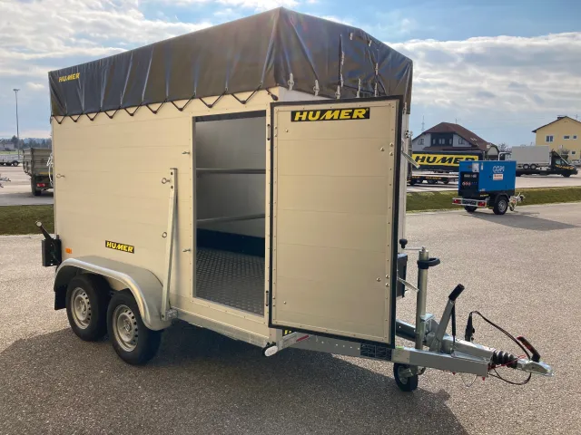 Tier- und Viehtransporter Viehanhänger Alu 295x160x190 2700 kg 13"