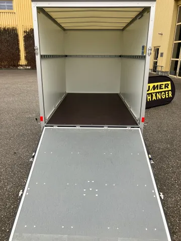 Kofferanhänger KL Rampe 254x141x153 1300kg/14 Neu 2021